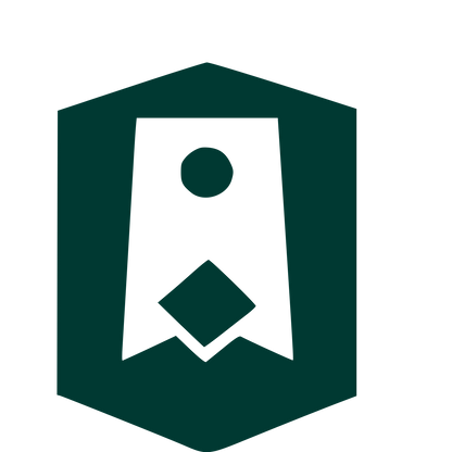 Award Ribbon Badge Logo #003932