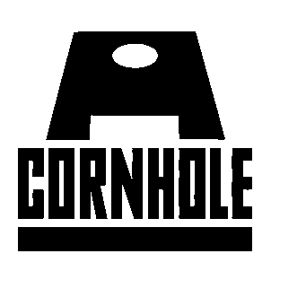Cornhole Board Game Logo