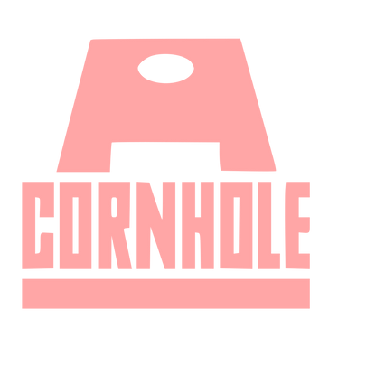 Cornhole Board Game Logo #ffa6a6