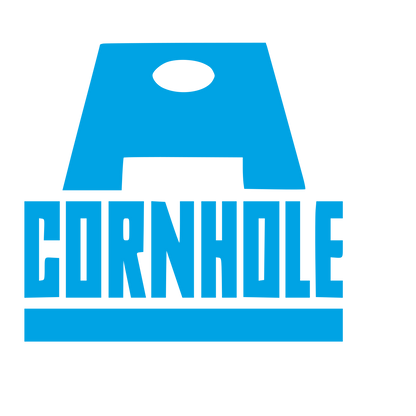 Cornhole Board Game Logo #00a3e4
