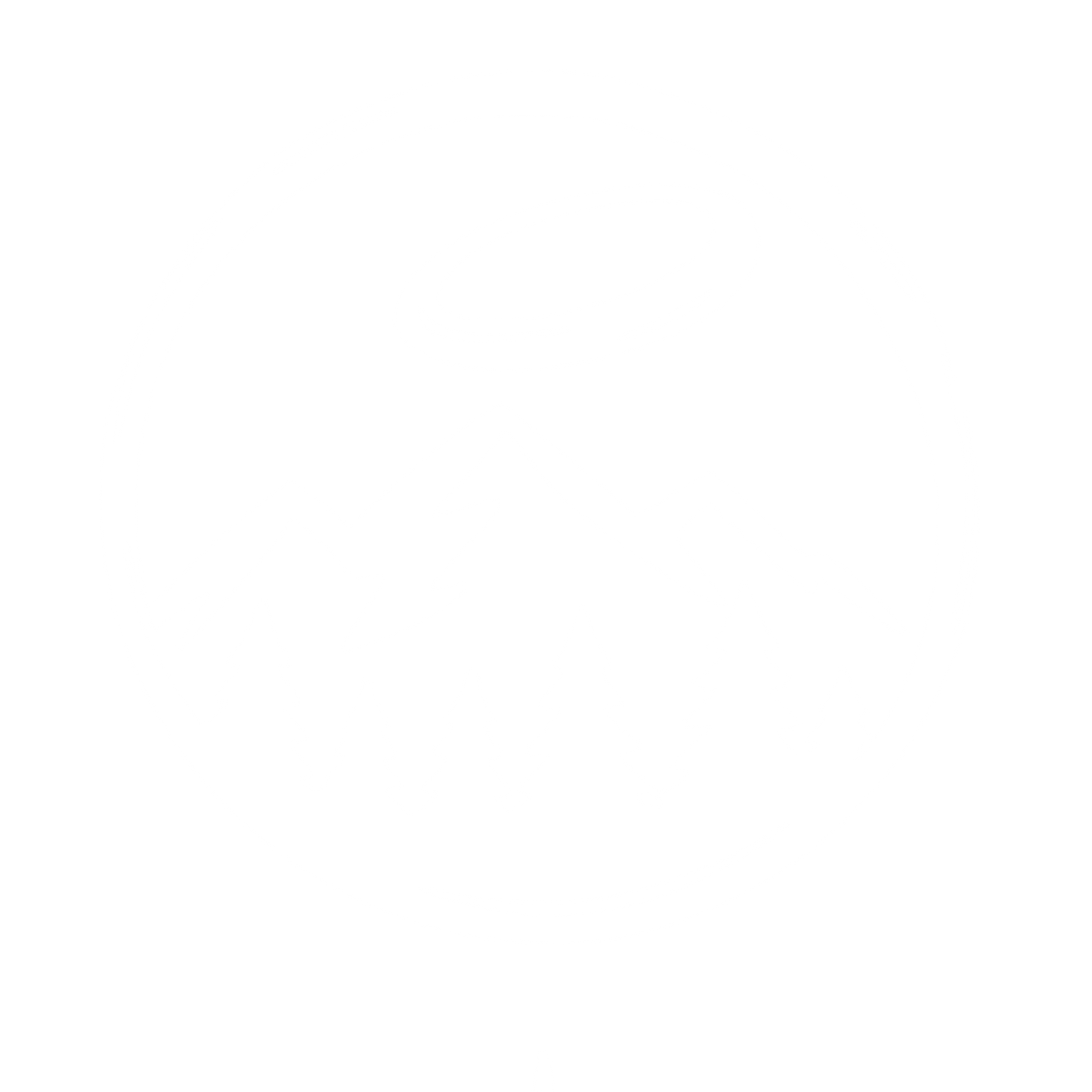 Frisbee Mountains Forest Logo #ffffff