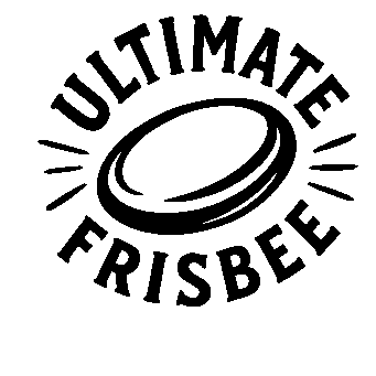 Ultimate Frisbee Sport Logo