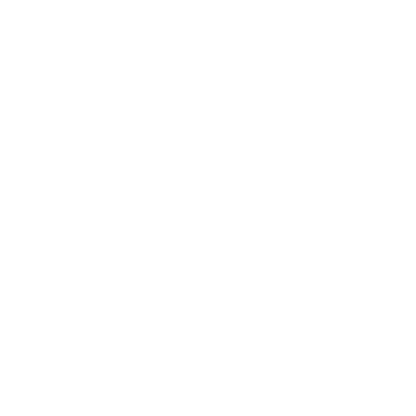 Kettlebell Triangle Overlap Logo #ffffff