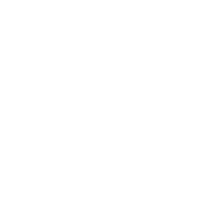 Kettlebell Wings Emblem Logo #ffffff