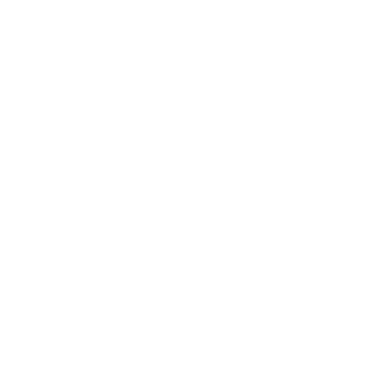 Layered Overlap Kettlebell Logo #ffffff