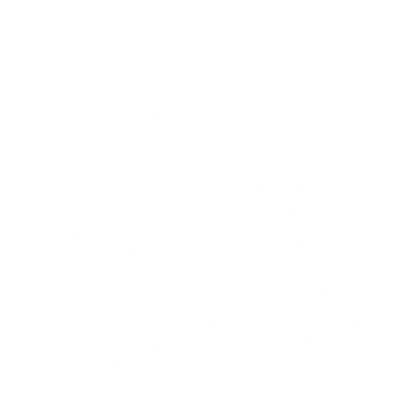 Kettlebell Triangle Emblem Logo #ffffff