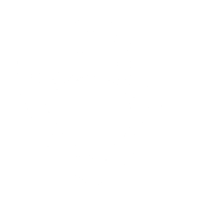 Kettlebell Shield Logo #ffffff