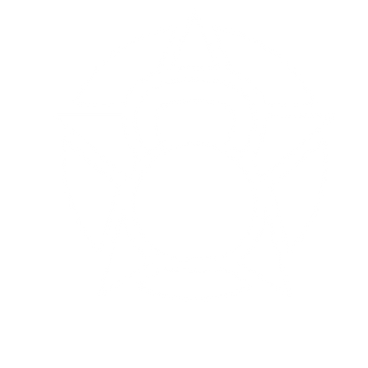 Kettlebell Star Circle Logo #ffffff