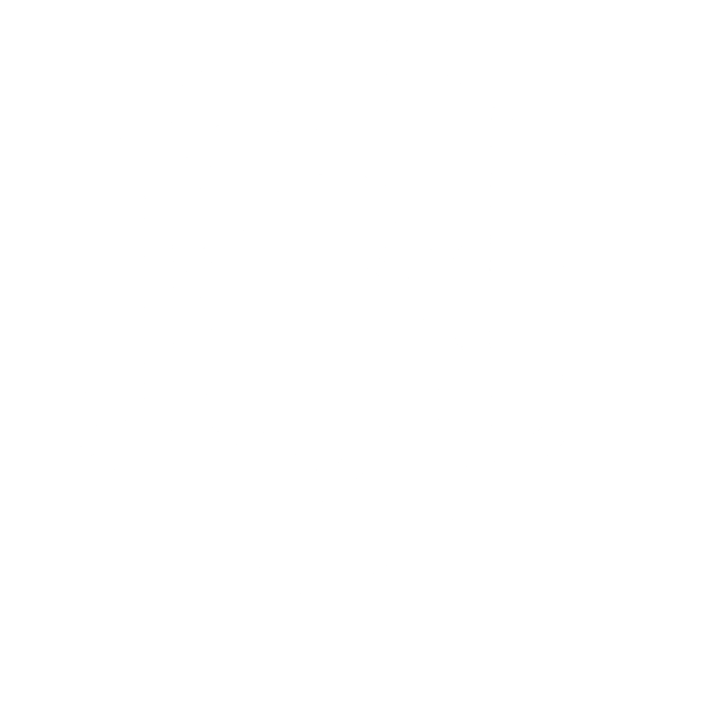 Kettlebell Hexagon Badge Logo #ffffff