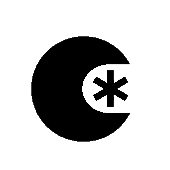 Crescent Asterisk Cold Logo