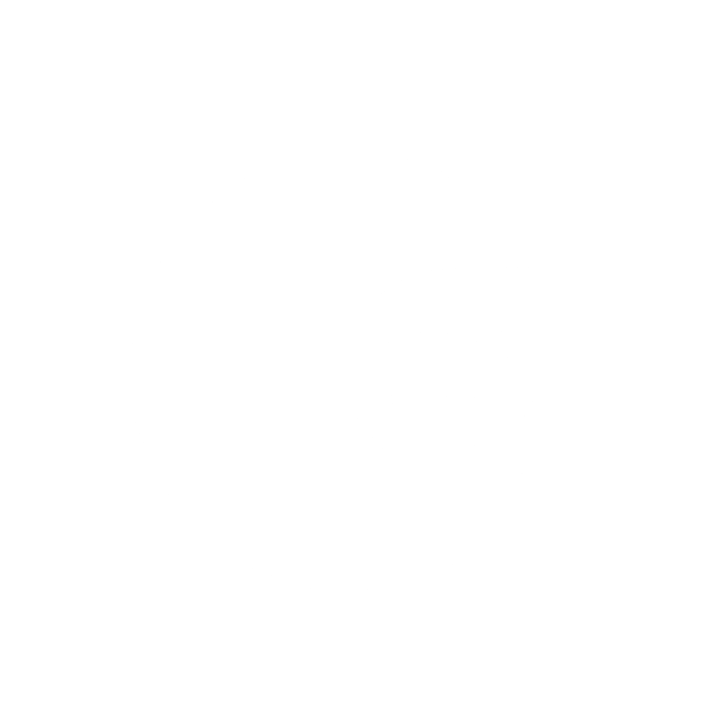 Crescent Asterisk Cold Logo #ffffff