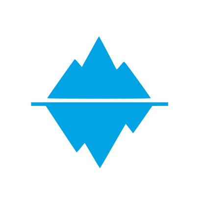 Iceberg Cold Plunge Logo #00a3e4