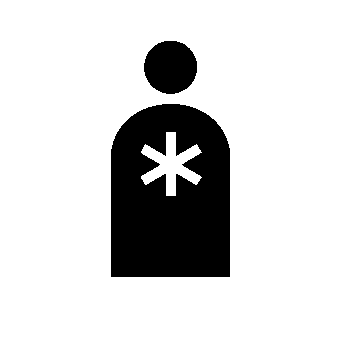 Person Asterisk Cold Plunge Logo