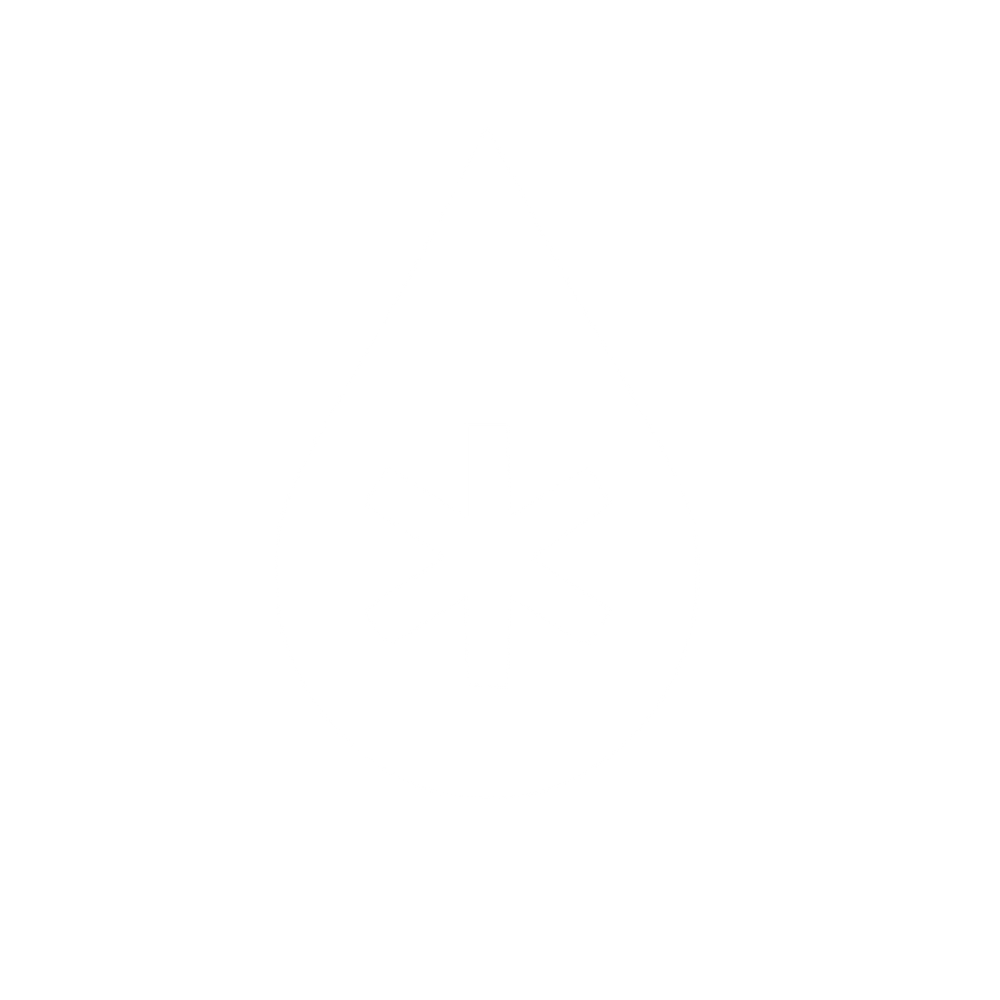 Ice Drop Asterisk Logo #ffffff