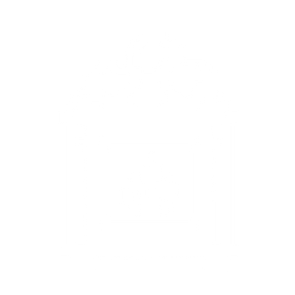 Pixel Sauna Stove Logo #ffffff
