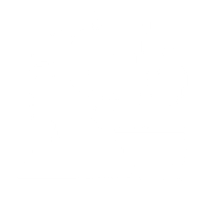 Pixel Sauna Steam Logo #ffffff