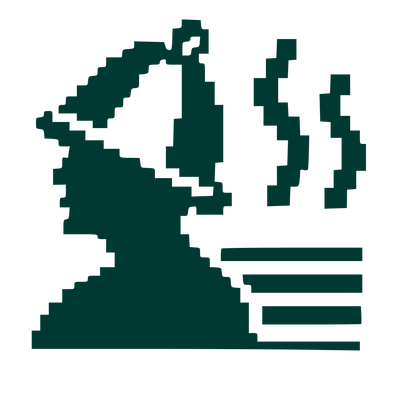Pixel Sauna Steam Logo #003932