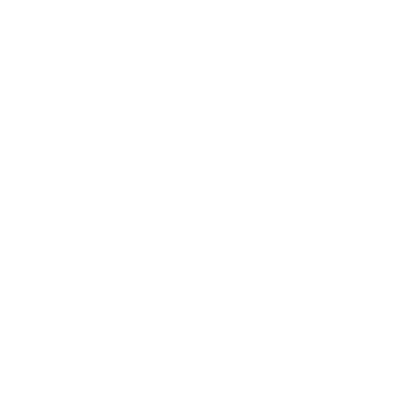 Foam Roller Circle Logo #ffffff