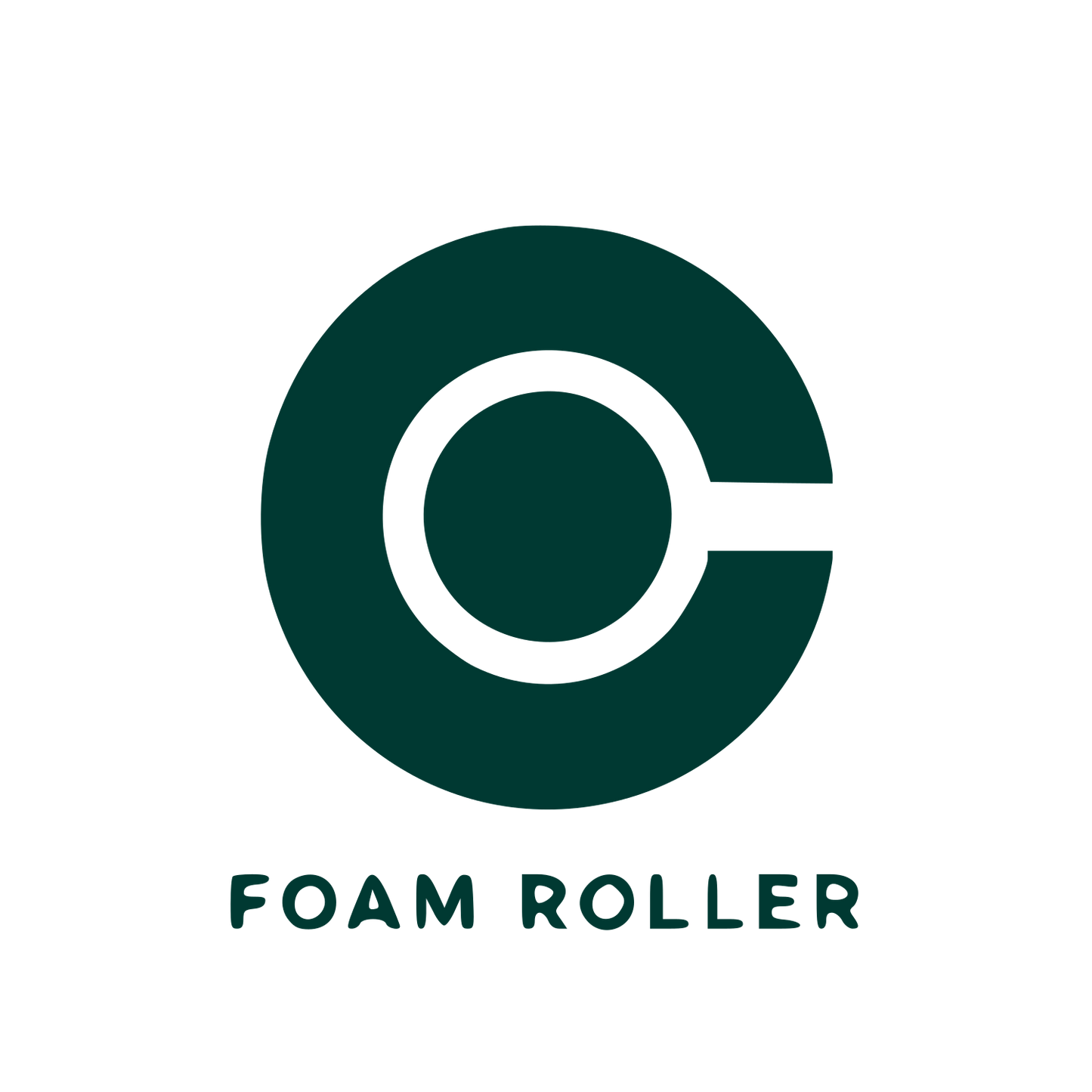 Foam Roller Circle Logo #003932