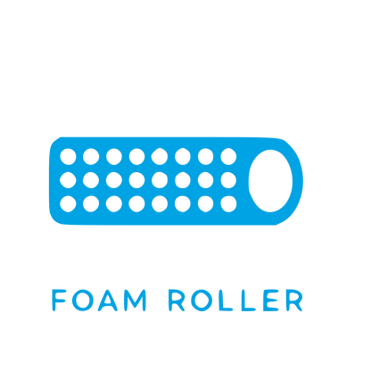 Foam Roller Fitness Logo #00a3e4