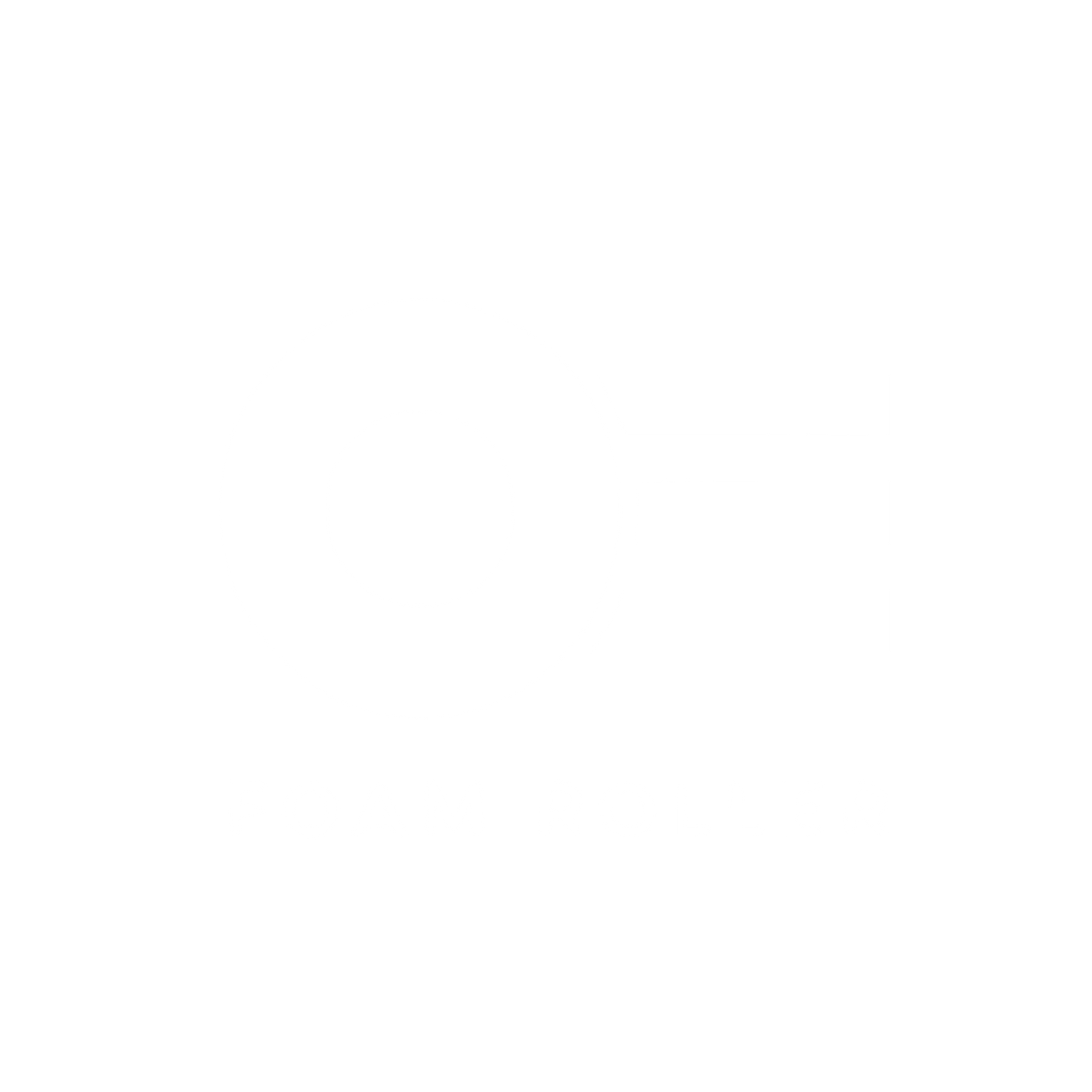 Foam Roller Fitness Logo #ffffff