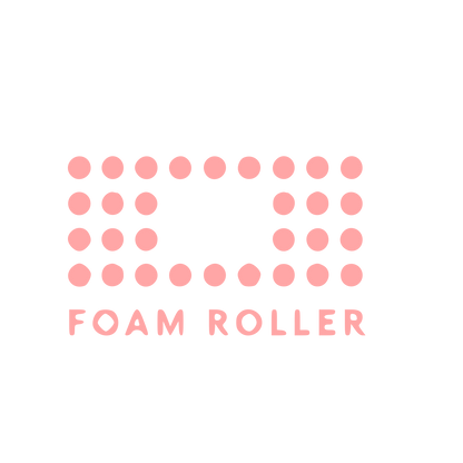 Foam Roller Dot Grid Logo #ffa6a6