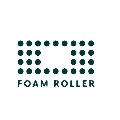 Foam Roller Dot Grid Logo #003932