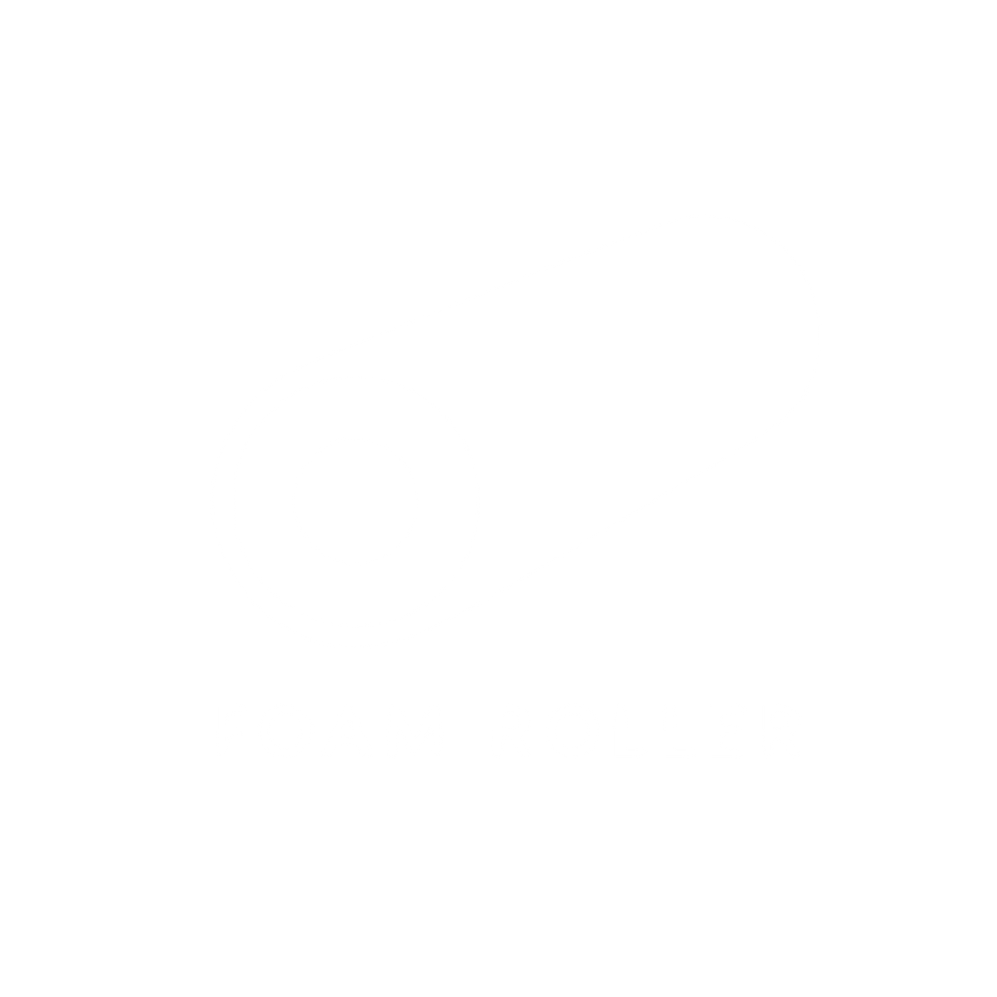 Foam Roller Fitness Logo #ffffff