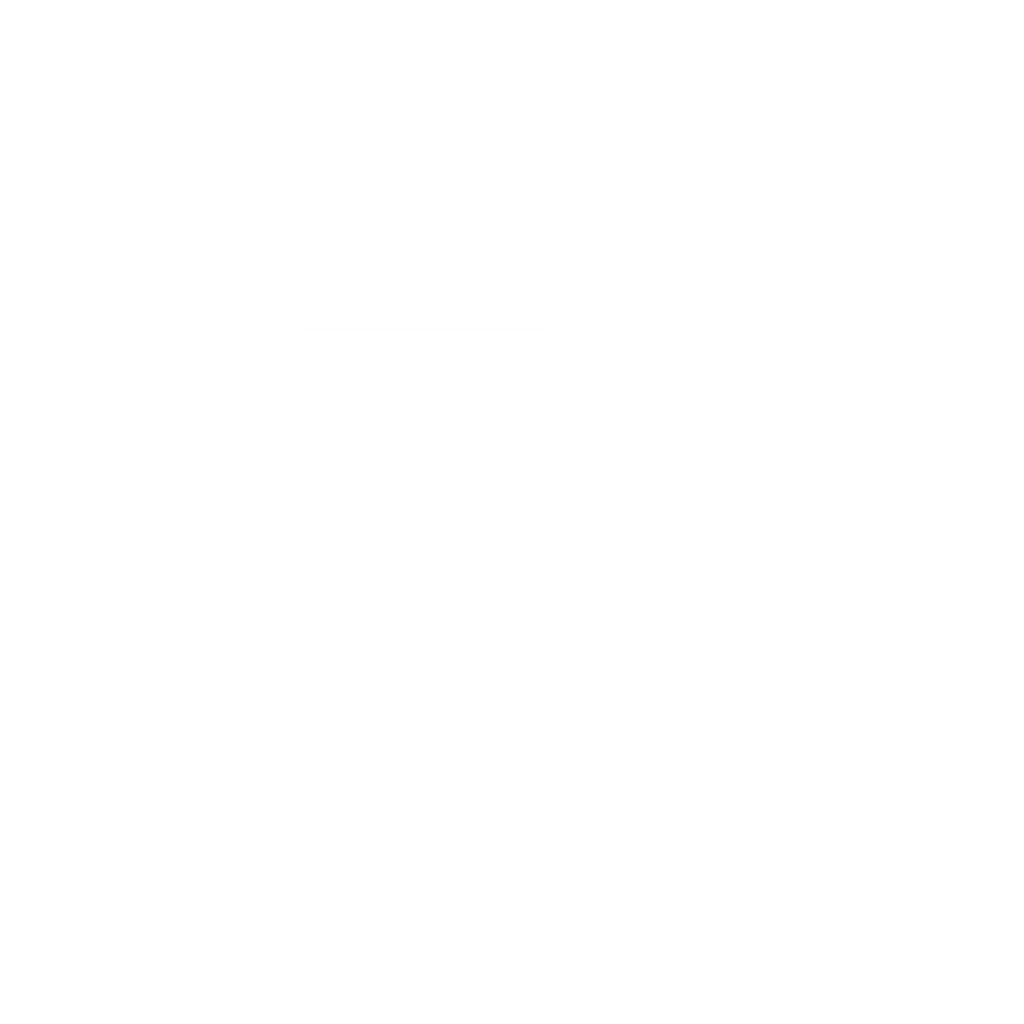 FR Monogram Foam Roller Logo #ffffff