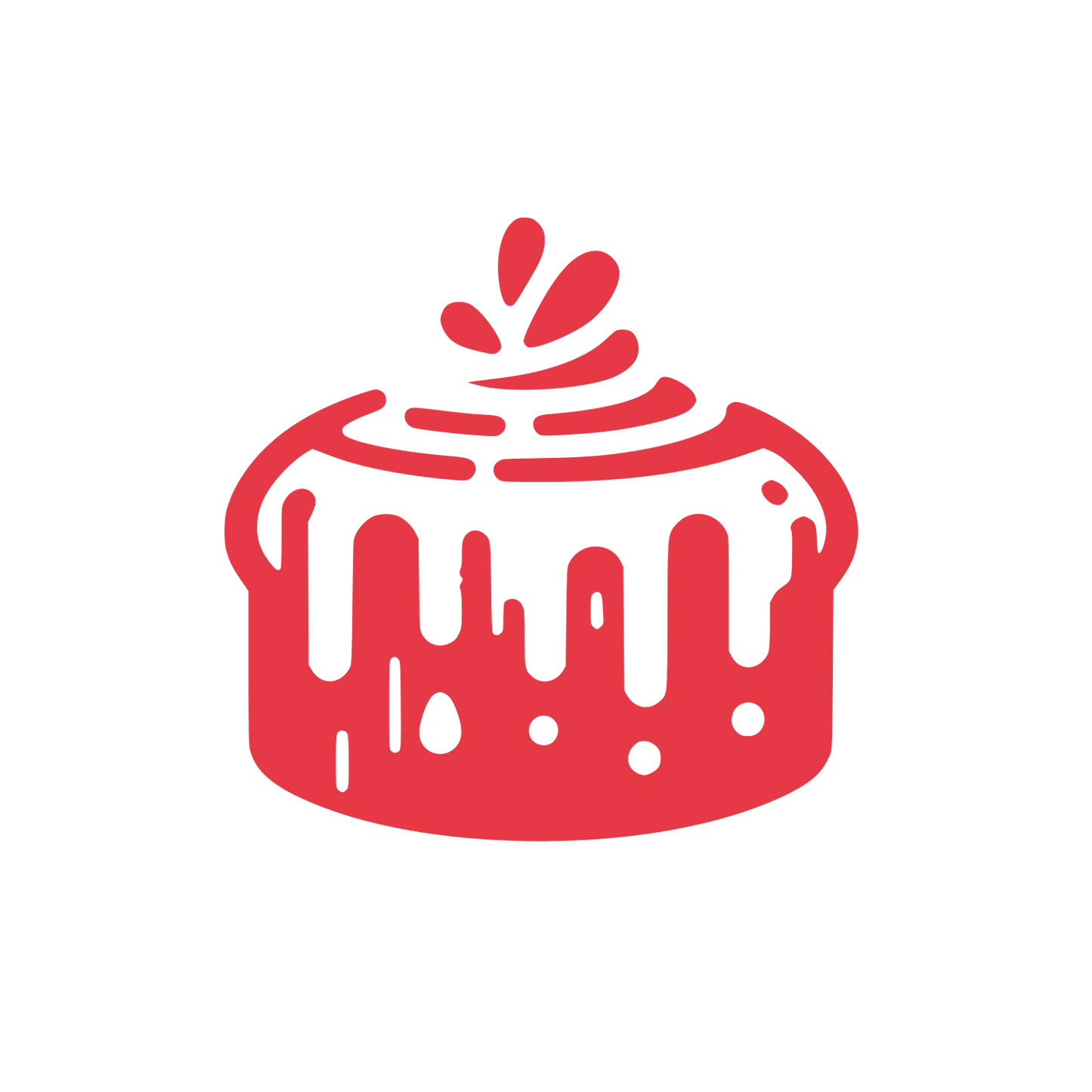 Cake Bakery Logo #E63946