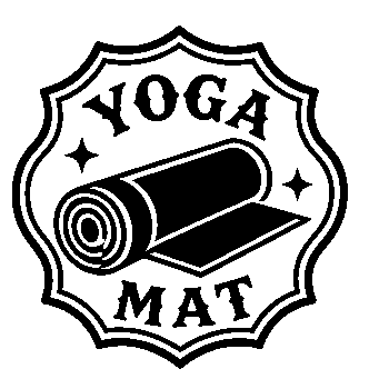 Yoga Mat Badge Logo