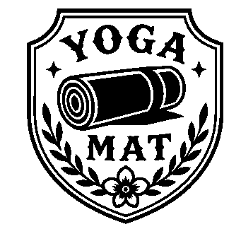 Yoga Mat Badge Logo