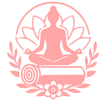 Yoga Meditation Mat Logo #ffa6a6