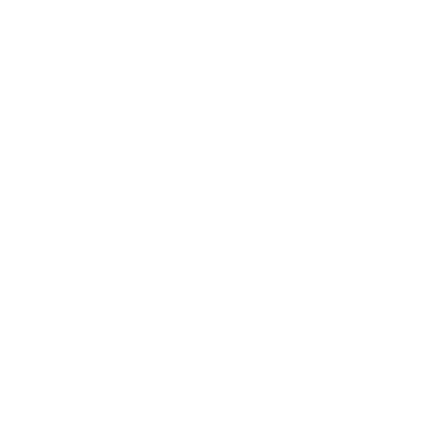 Yoga Meditation Mat Logo #ffffff