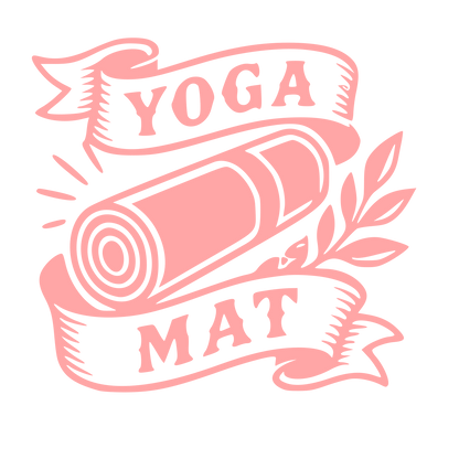 Tattoo Flash Yoga Mat Logo #ffa6a6