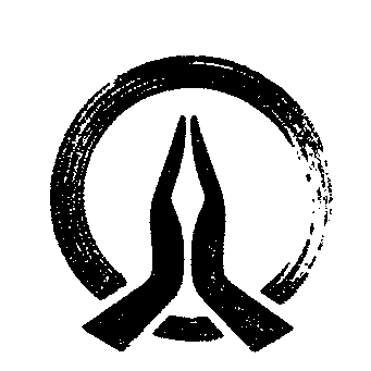 Meditation Hands Circle Logo