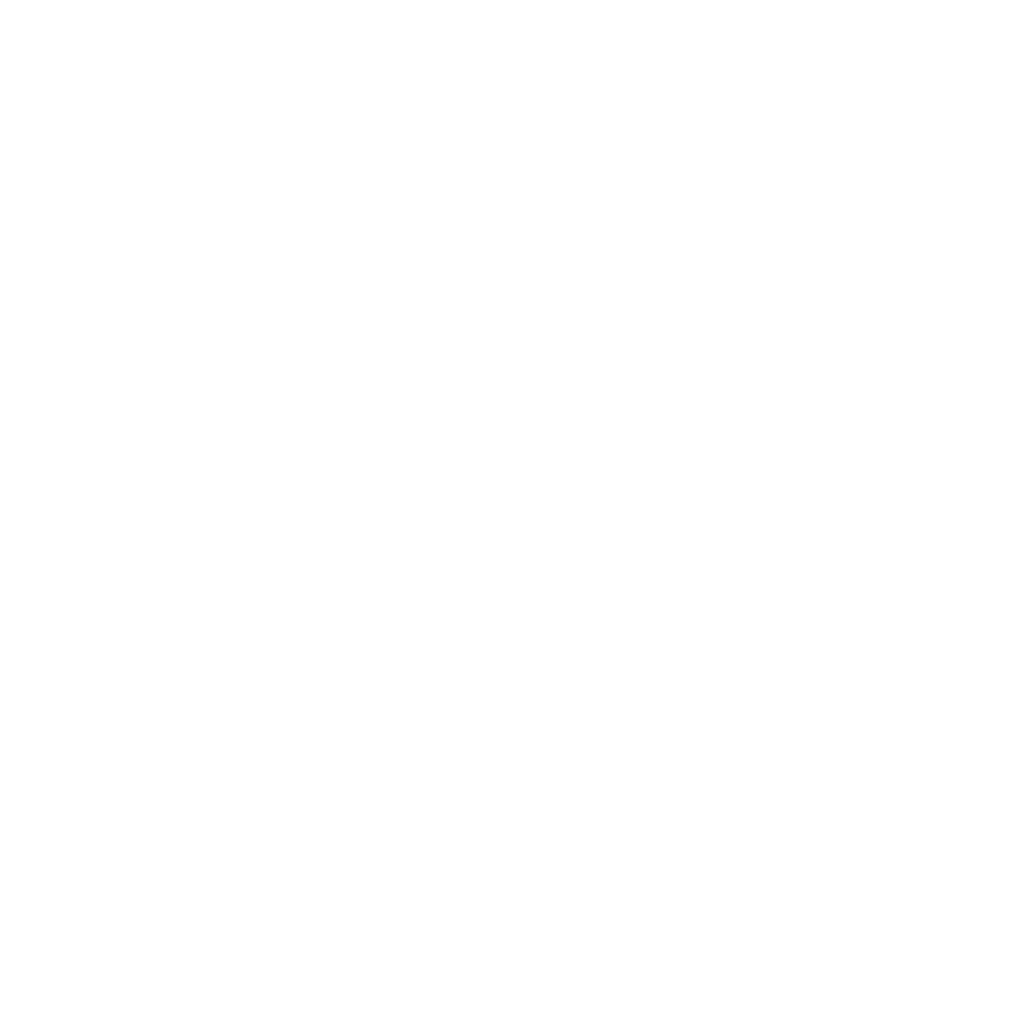 Meditation Hands Circle Logo #ffffff