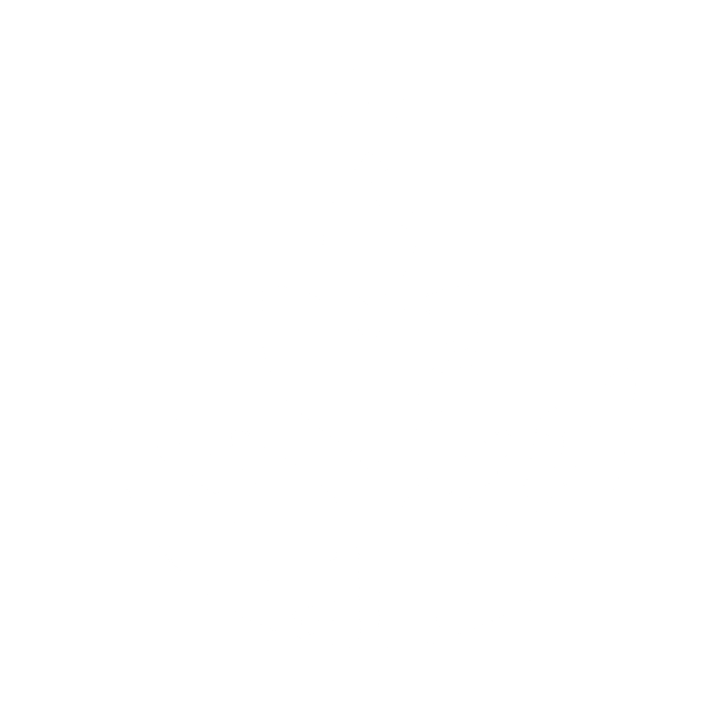 Hands Cradling Plant Logo #ffffff