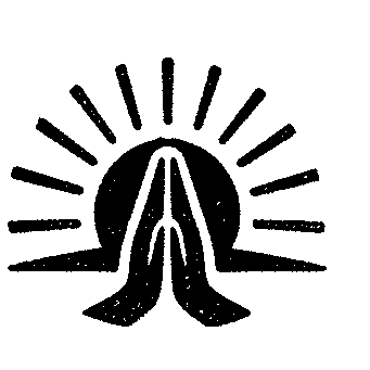 Praying Hands Radiant Logo
