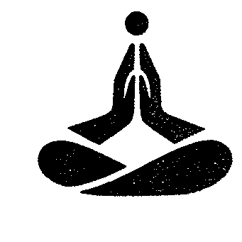 Meditation Prayer Hands Logo