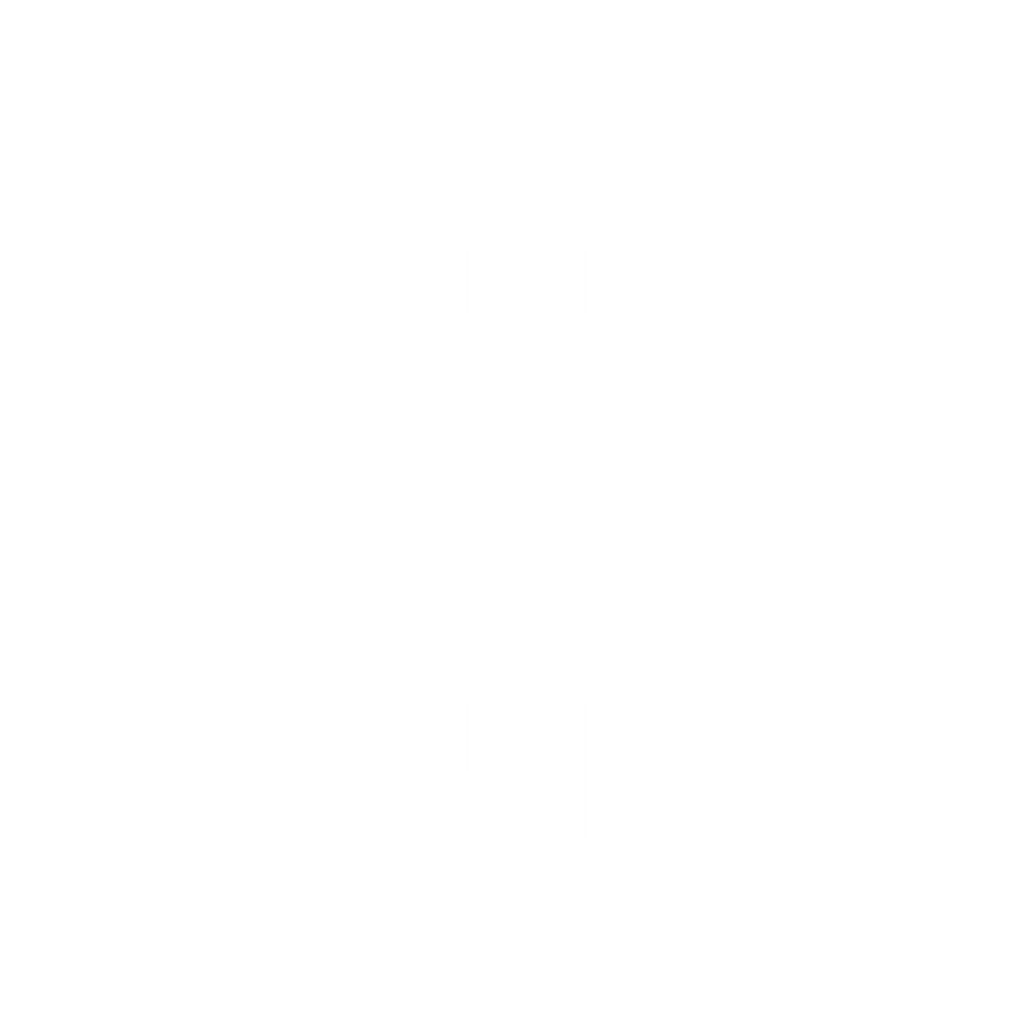 VR Headset Circle Logo #ffffff