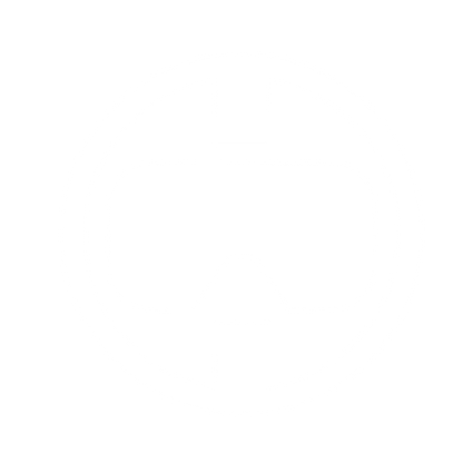 VR Headset Circle Logo #ffffff