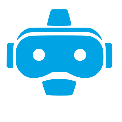 VR Headset Bold Logo #00a3e4