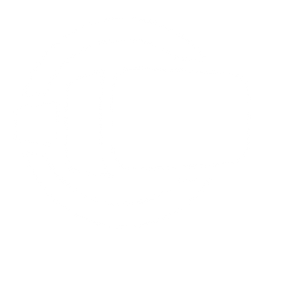 VR Headset Circle Logo #ffffff