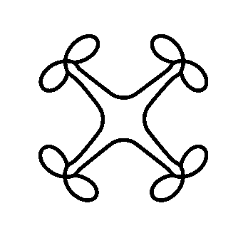 Monoline Drone Logo