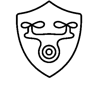 Drone Shield Monoline Logo