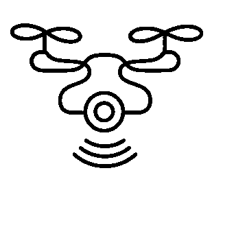 Monoline Drone Logo