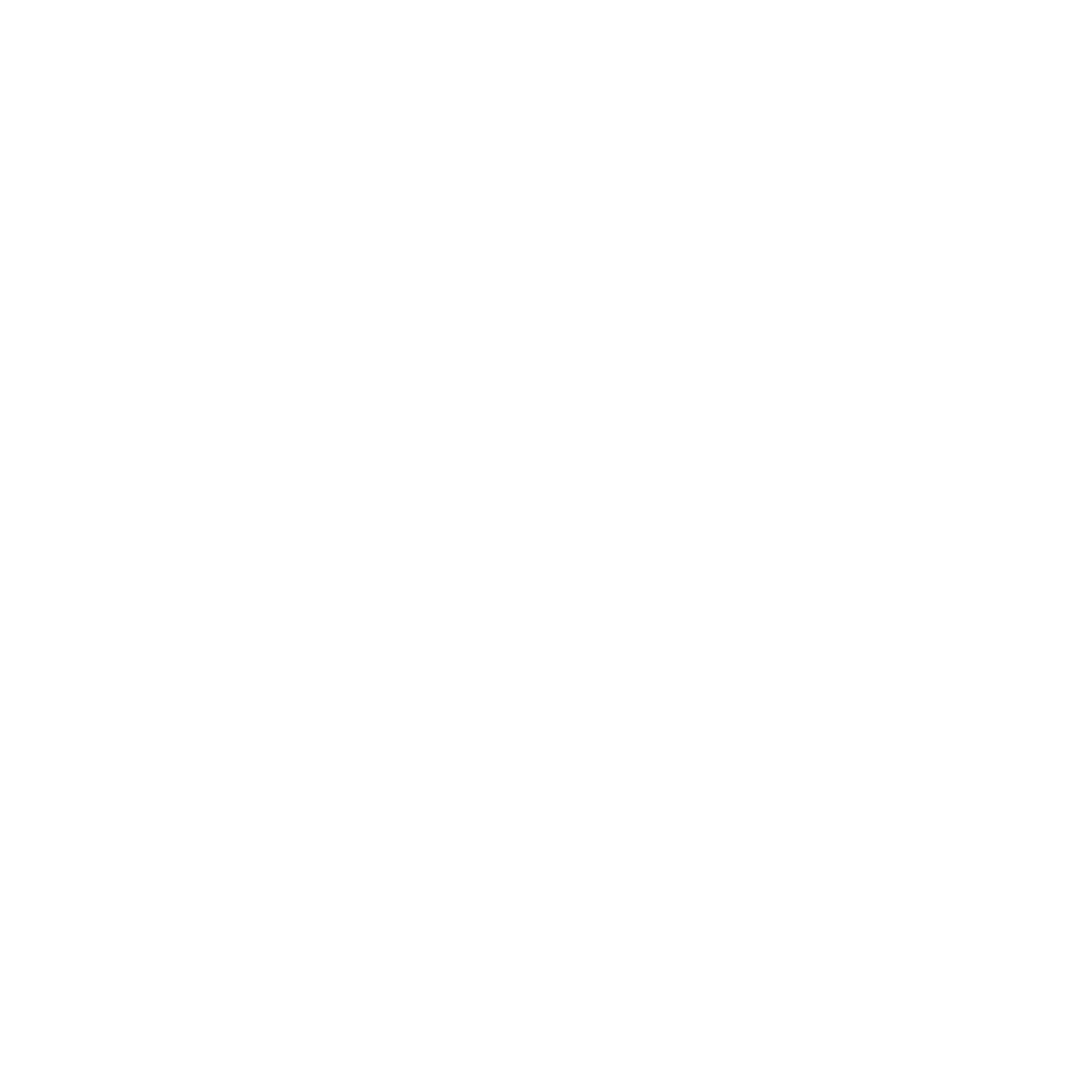 Monoline Drone Logo #ffffff