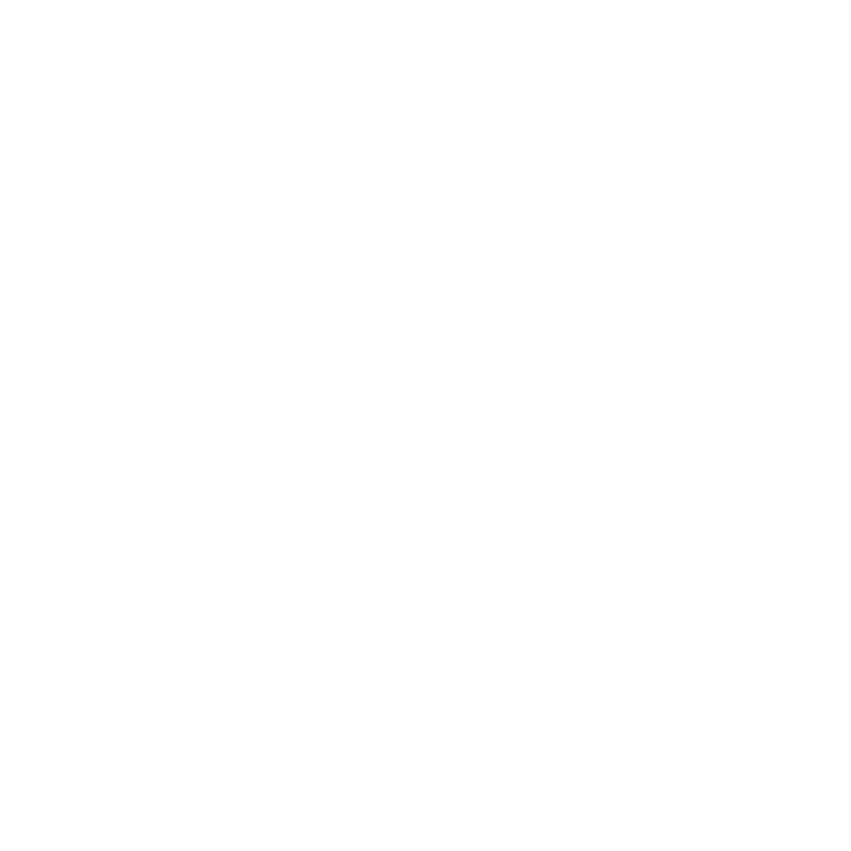 EV Charger Pin Logo #ffffff