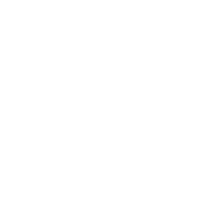 Green Energy Leaf Plug Logo #ffffff
